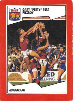 1989 Scanlens VFL #133 Gary Pert Front